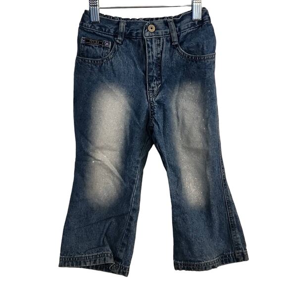 Revolt Glittery Flare Jeans, 3t - Picture 1 of 6